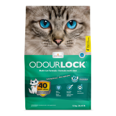 Intersand Odour Lock Multi Cat Formula Green 99.9% 無塵貓砂-輕舒淡香 12kg